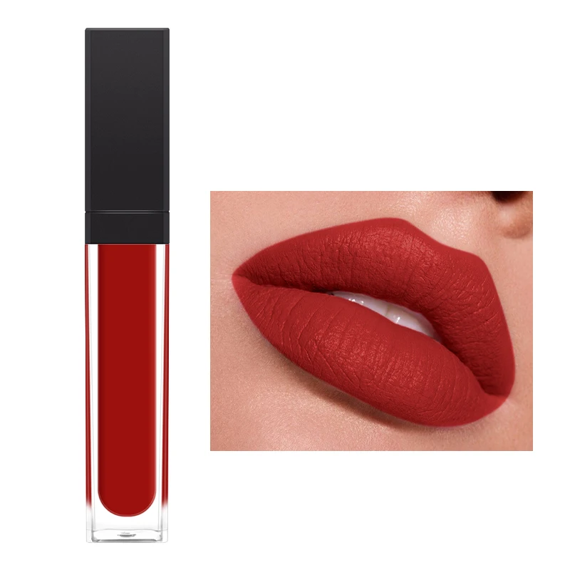 Custom Makeup Cosmetics Organic Vegan Aloe Vera Lip Glaze Matte Thick Plumping Glossy Shiny Moisturize Lip Gloss Private Label