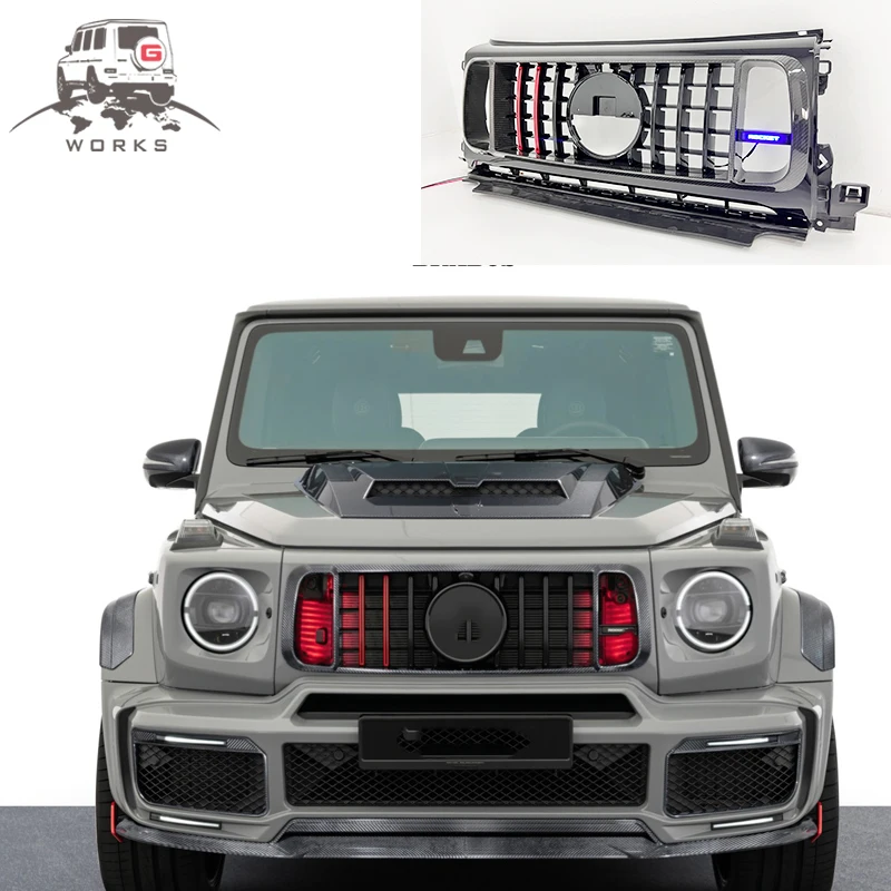 Автозапчасти Facelift G Class W464 G63 B800 решетки переднего бампера для W464 W463A B900 решетка в реактивном стиле