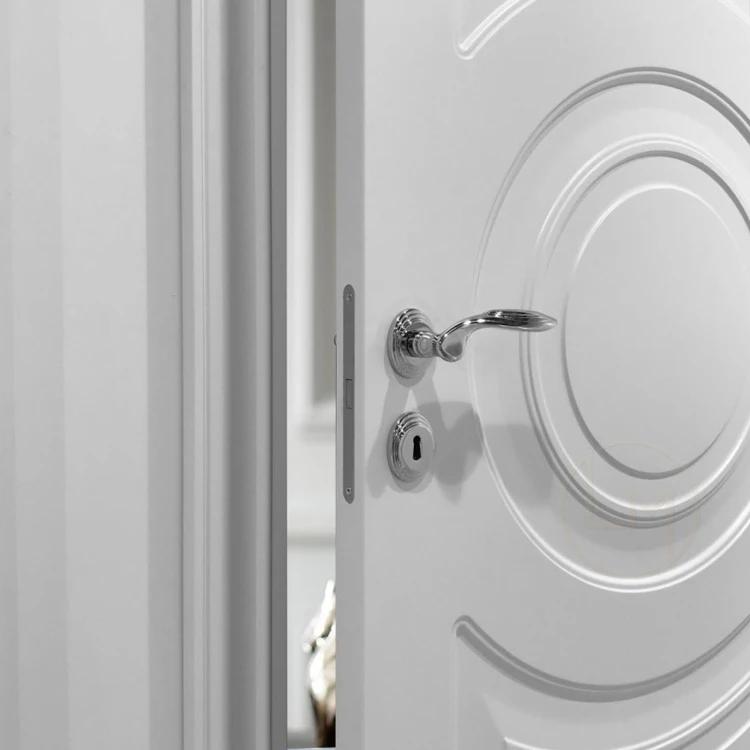 Hot sale modern wood door top quality solid wood door single open customized modern high-end wood door