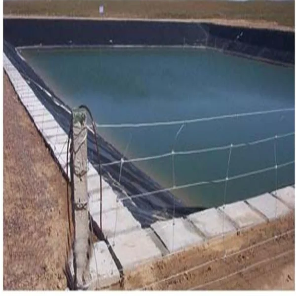 Agriculture geomembrane liner 60 mil hdpe thickness earth dam