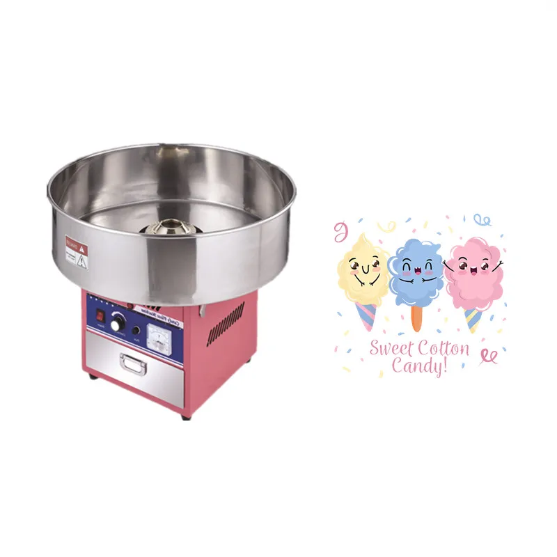 Electric Stainless Steel Cotton candy floss machine