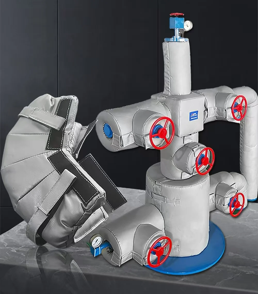 Индивидуальный многоразовый и съемный Стекловолоконный глушитель/ветряная труба/турбо теплоизоляционная куртка для клапанной изоляционной втулки