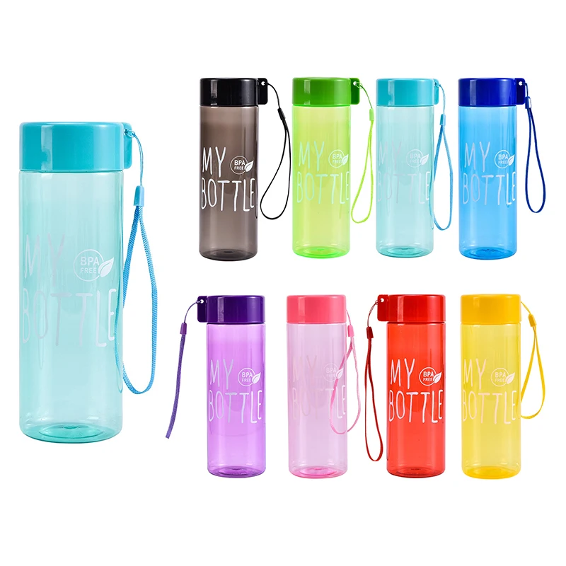 500ml Eco-friendly BPA Free Direct Drinking My Bottle Fruit Juice Water Cup Running Sports Water Bottle