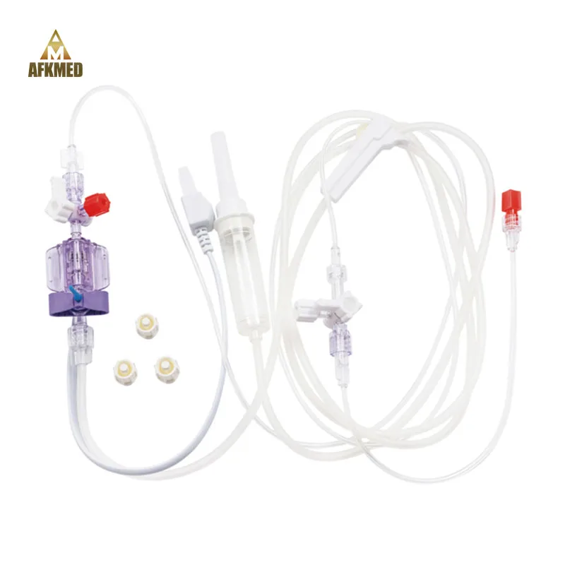 Closed system disposable pressure transducer for various physiological pressure