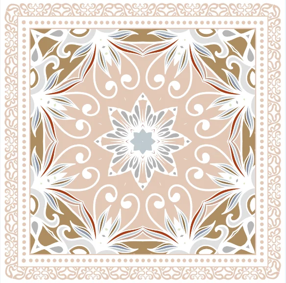 Stylish 100% Satin Silk Hair Scarf Custom Digital Print Summer Square Style Fashionable Bulk Wholesale for Women