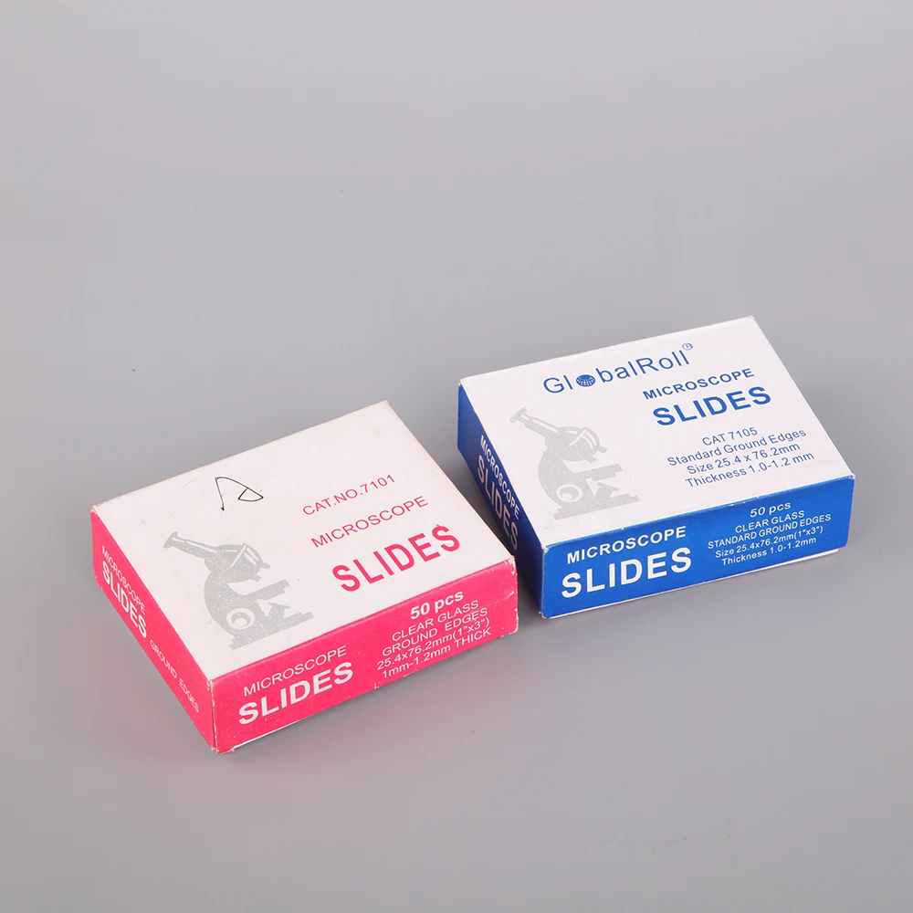 Laboratory disposable Glass 7101 7102 7105 Microscope Slide With Single Frosted End