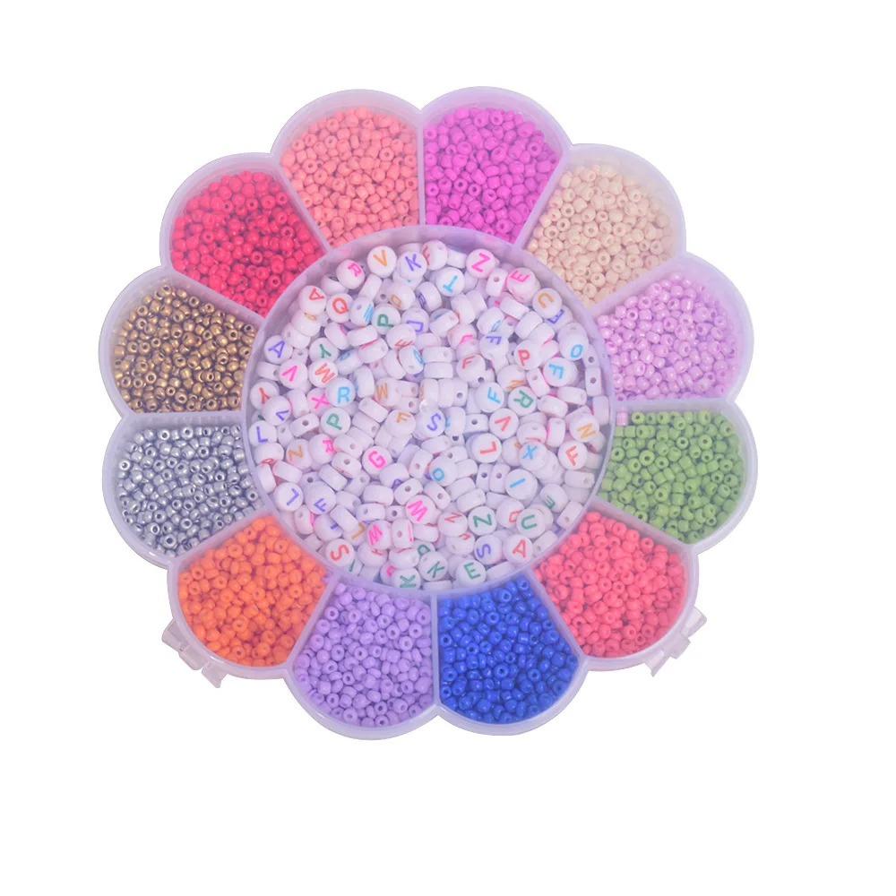 Customized Natural Stone Beads set and Polymer Clay Beads set and volcanic stone