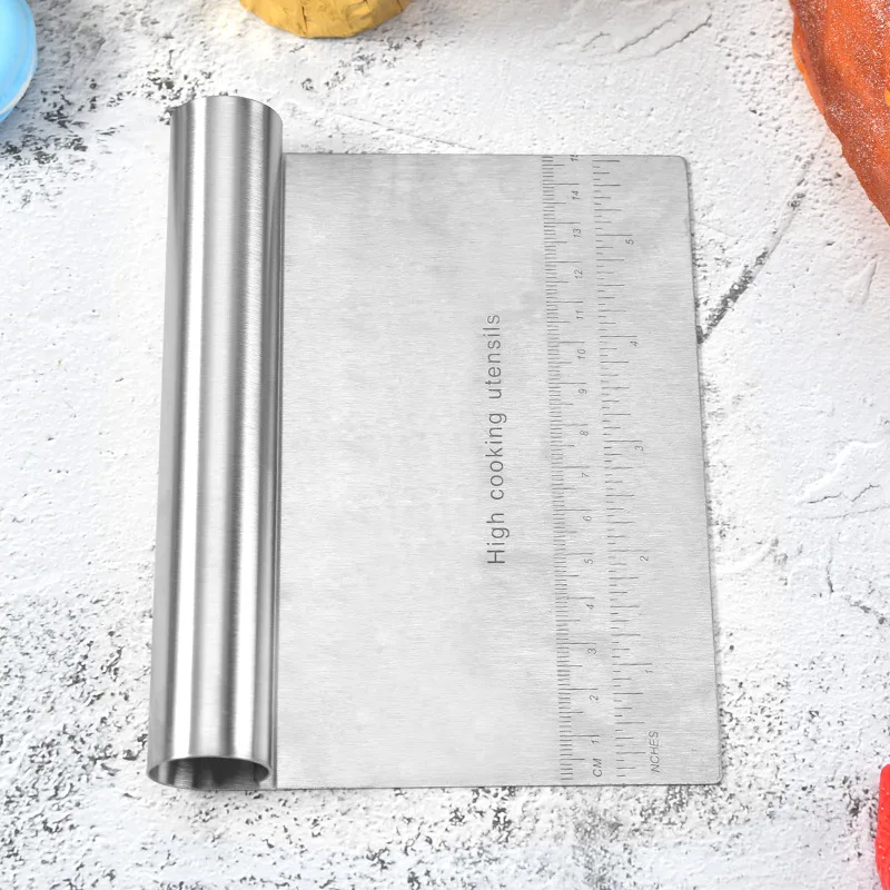 Hot Sale Stainless Steel & Silicone Rocker Pizza Slice Cutter Kitchen Gadgets Product