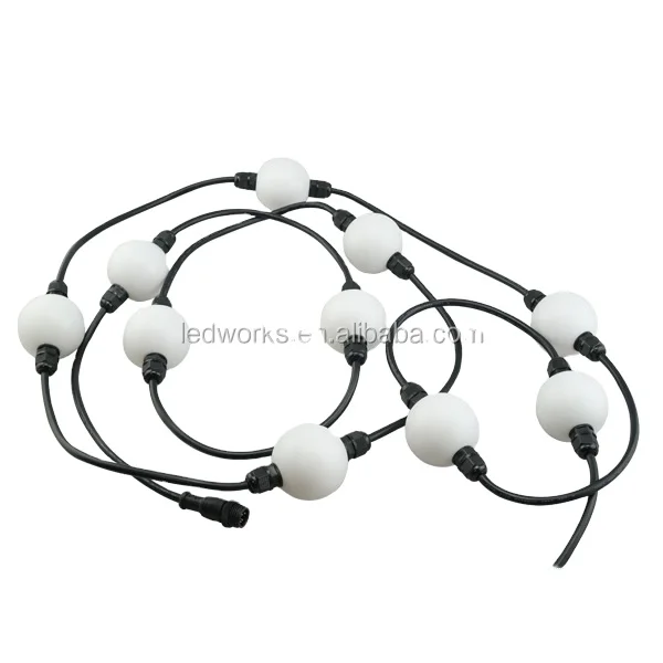 high brightness ball light,led pixel ball string ,dmx control ball