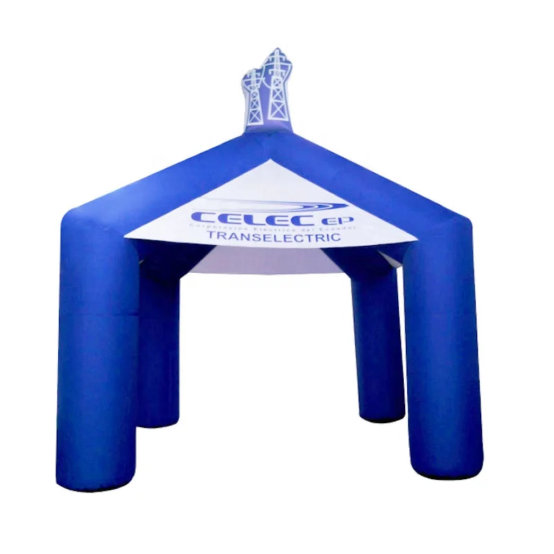 Portable Custom Logo Printed 4 legs Advertising promotion blow up trade show tent carpa inflable for events