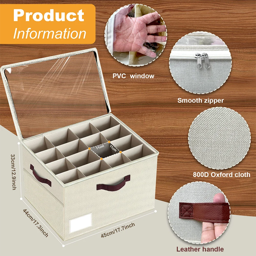 Adjustable Dividers Shoe Storage Bins Foldable Shoe Holder Cube Containers