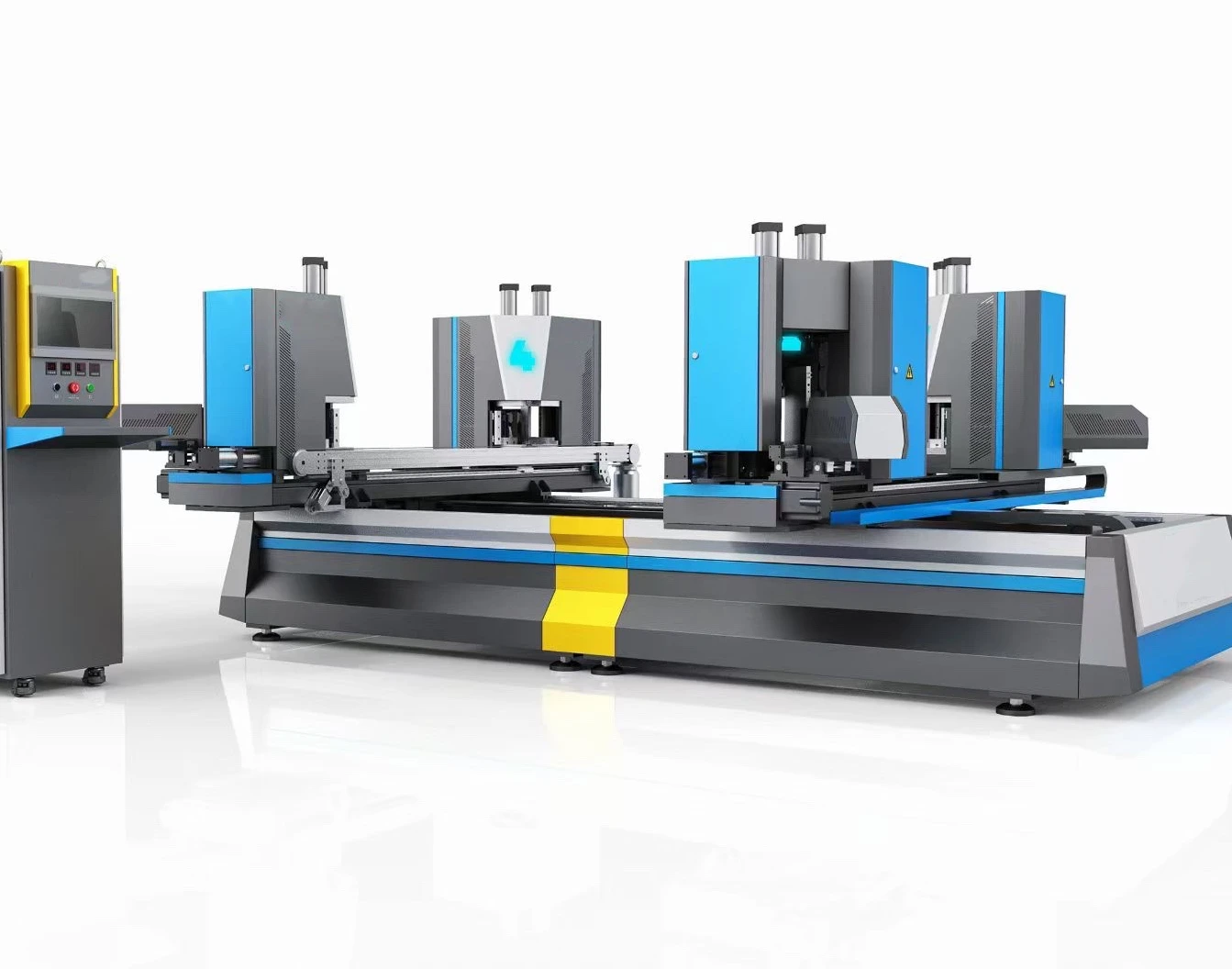 CNC PVC/UPVC  Horizontal four heads automatic welding machine