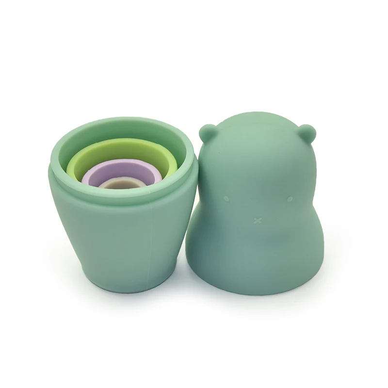 Hot selling Gift Crafts Cute Bear Nesting Doll new design Custom Shaped Russian Matryoshka Dolls Wholesale stackers