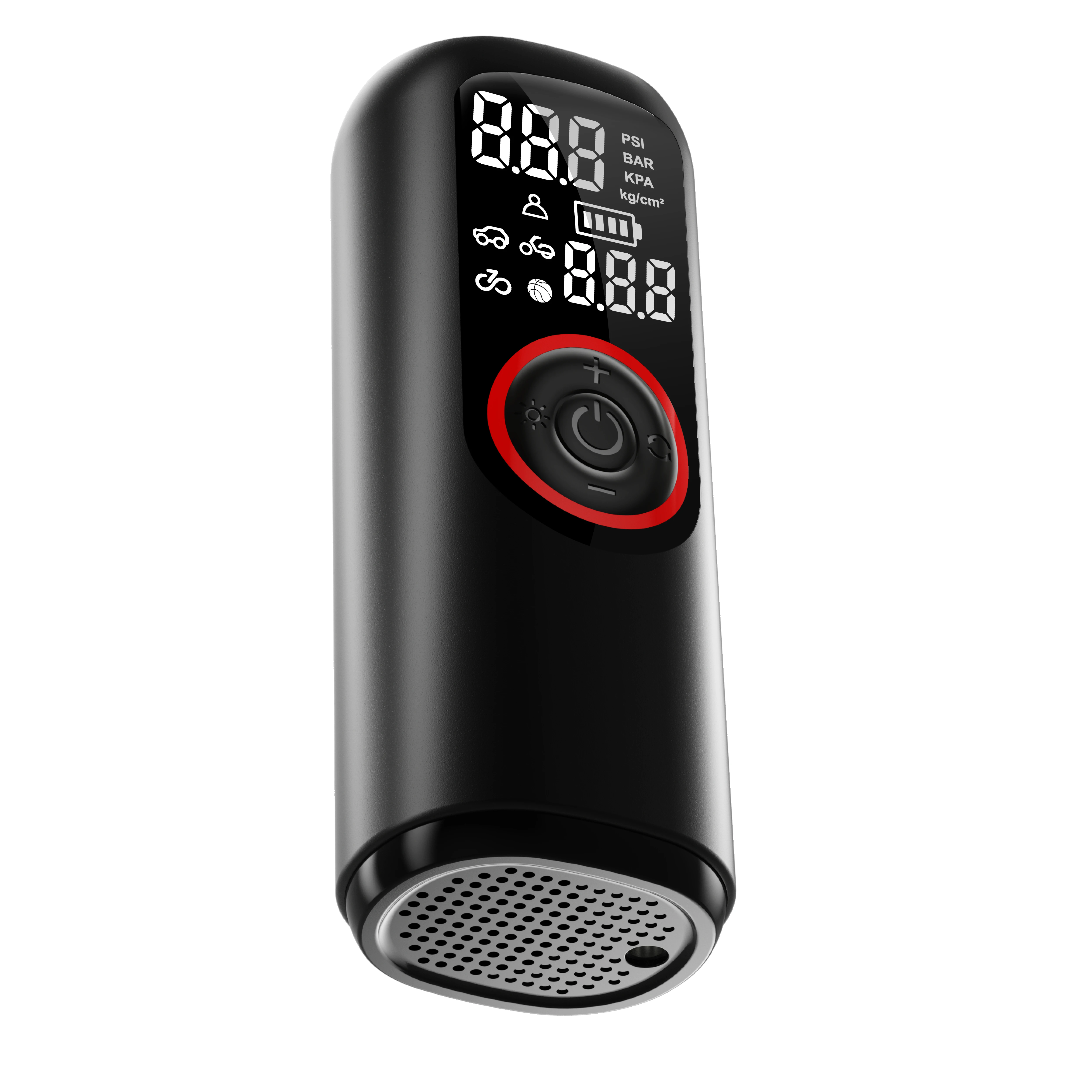 2024 новый автомобильный тестер Интеллектуальный беспроводной шинный насос портативный воздушный компрессор цифровой дисплей для автомобильных шин Электрический