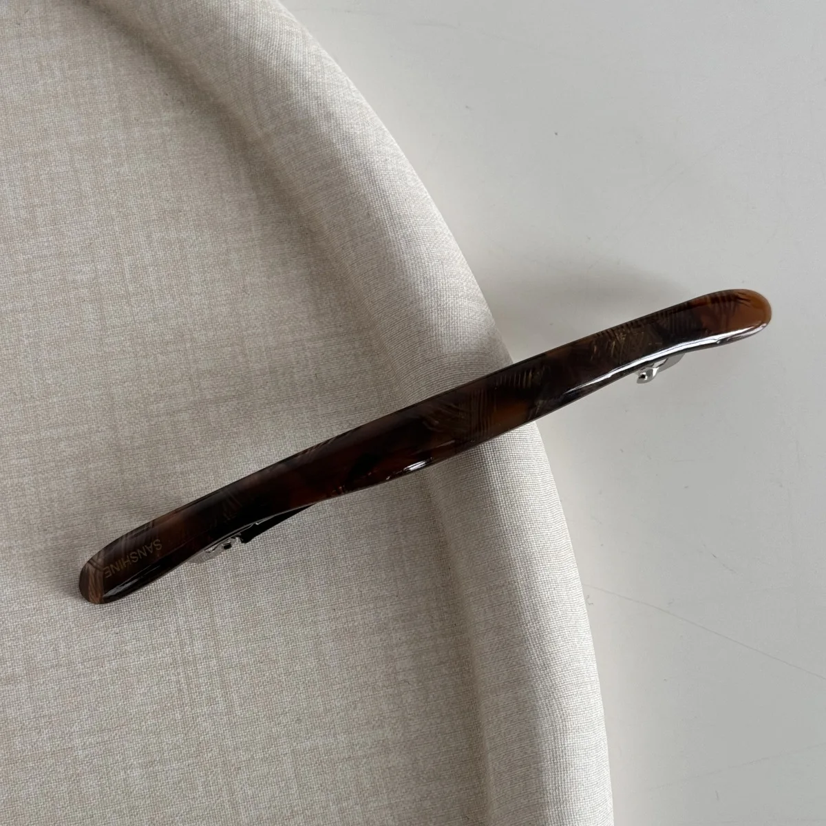 Superior Headpieces Irregularly Shaped Acetic Acid Hair Barrette for Girls Custom Accessories Acetate French Barrette Hair Clip