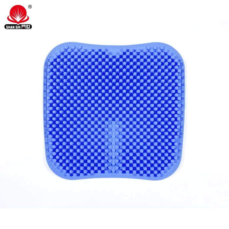 Factory supply high quality environmentally friendly silicone car seat massage cushion car seat cooling pad