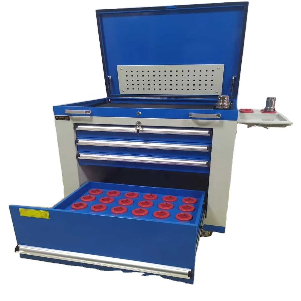 CNC Tool Trolley Multi-drawer Truck Tool Storage Systems Tool Cabinets For Sale