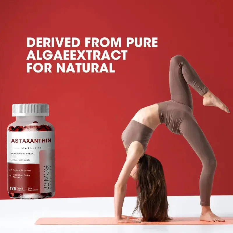 OEM Natural Healthy Supplement Astaxanthin Softgel Capsule