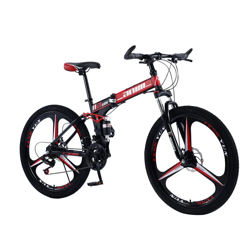 High Carbon Steel Aluminum Alloy Rim Disc Brake Variable Speed Hard Frame Spin Cheep mountain bicycle mtb