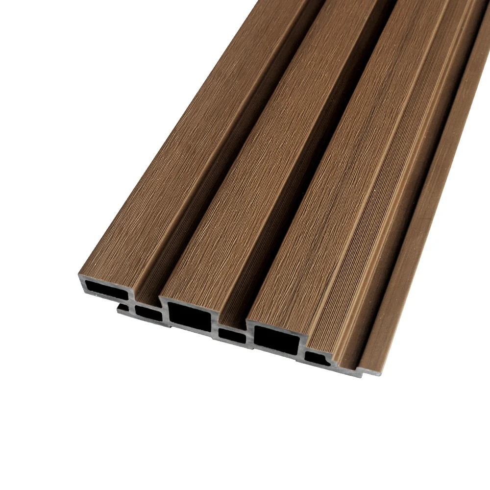 UV-resistant  Co-extrusion  wpc  Wall Panel Outdoor Decoration Exterior composite wpc wall Cladding