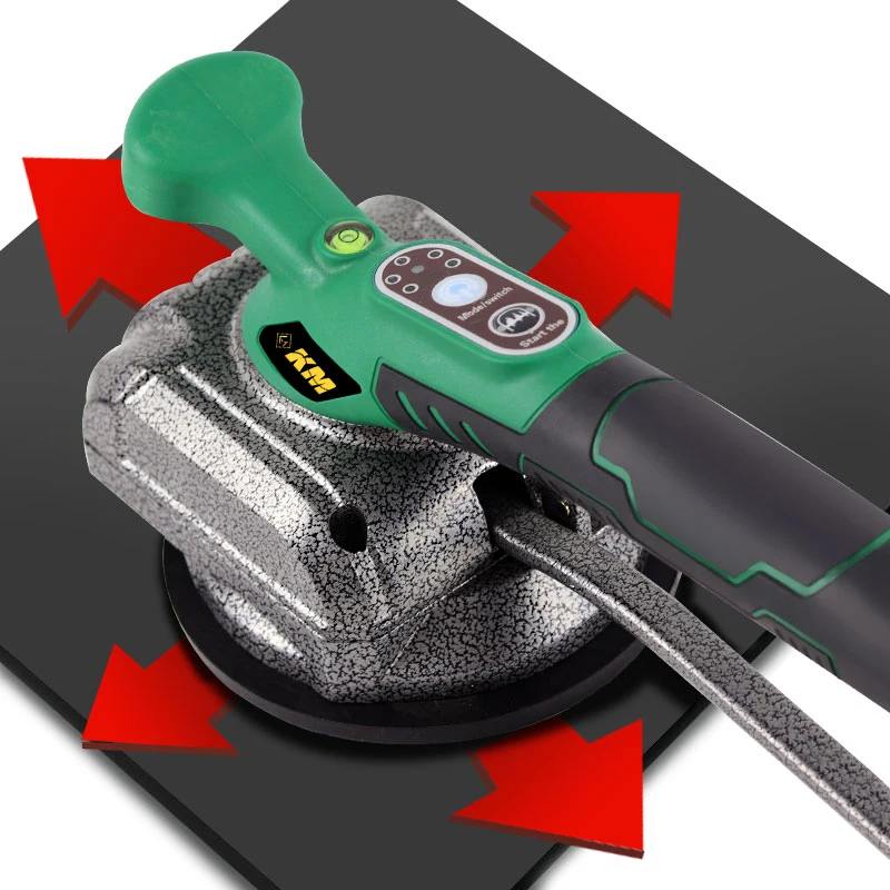 KM High Power Automatic Vibration Tiling Portable Tile Laying Machine for Tiling