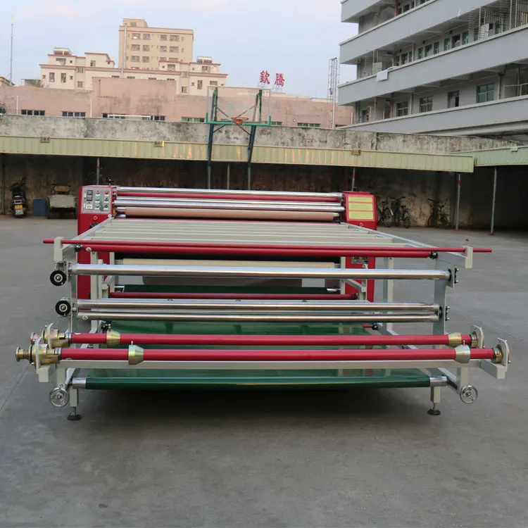 calendar machine with roller automatic separation roller press sublimation Fabric printing machine