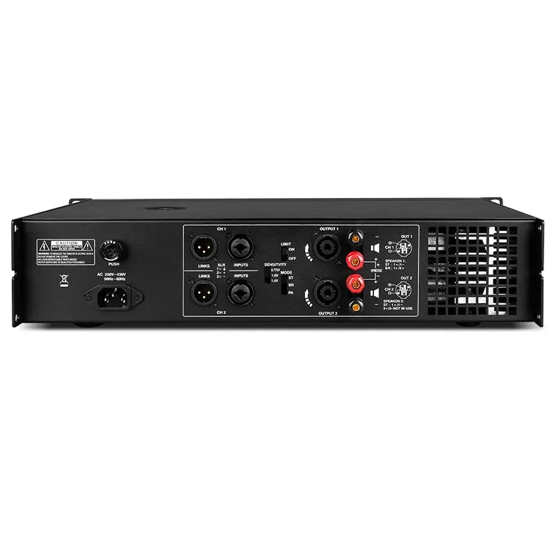 GA550 Professional 600W*2 Power Amplifier Stage Master Power Amplifiers 2 Channel