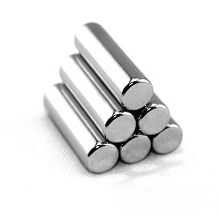 Manufacturer Custom N52 Strong Permanent Neodymium NdFeB Round Disc Cylinder High Gauss Bar Rare Earth Magnet for Sale