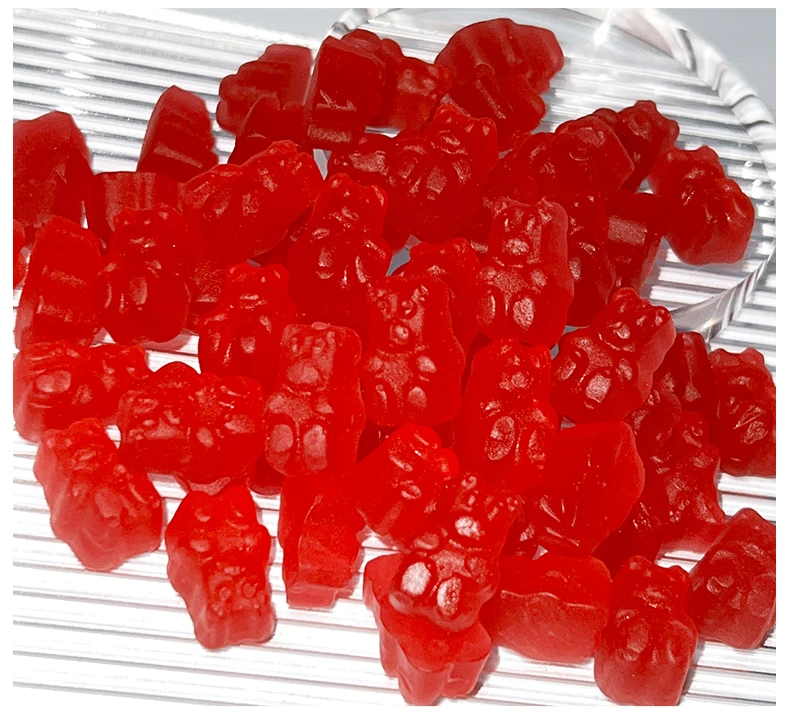 Big Gummy Bear Candy Manufacturer Apple Cider Vinegar Custom Gummy Candy Weight Loss Fudge