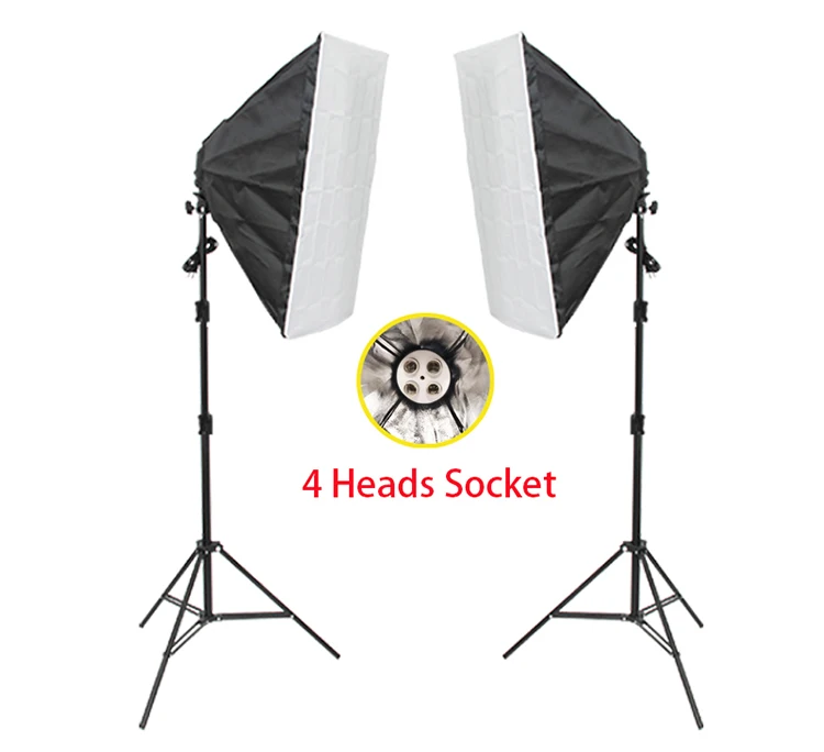 50x70 см софтбоксы комплект студийного освещения сложенный мини-студийный софтбокс комплект