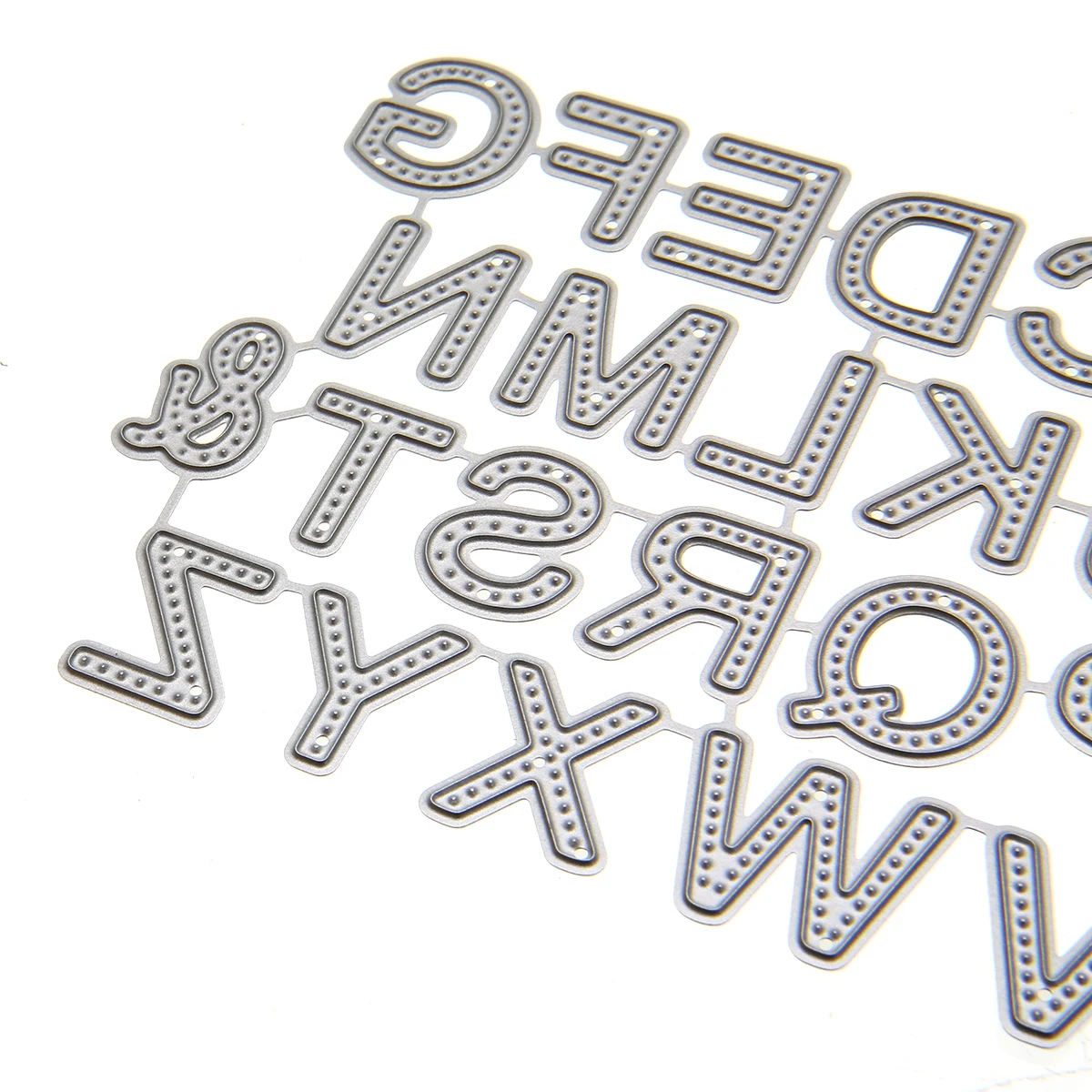 26pcs New Letters Cutting Dies Stencil Scrapbooking Embossing Album Card Craft