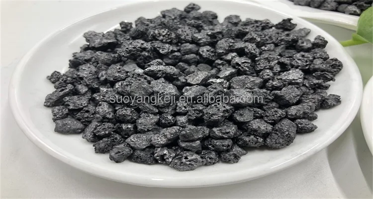 Suoyang Technology Graphite carbon enhancer graphite petroleum coke high carbon granular various specifications Coal carbon enhancer