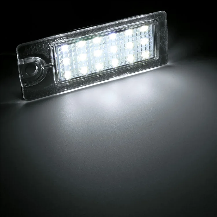 2x Error Free LED License Plate Light Lamp Car Accessories for Volvo V70 II XC70 S60 S80 XC90