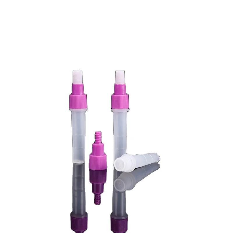 Одноразовая пластиковая трубка для обнаружения нуклеиновой