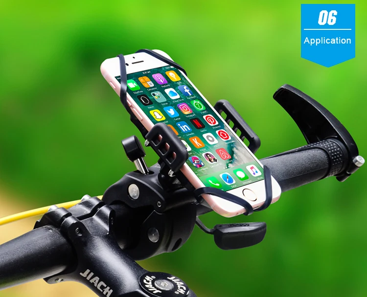 
High quality Bicycle Cell phone Bracket full protection bike mount mobile phone holder 