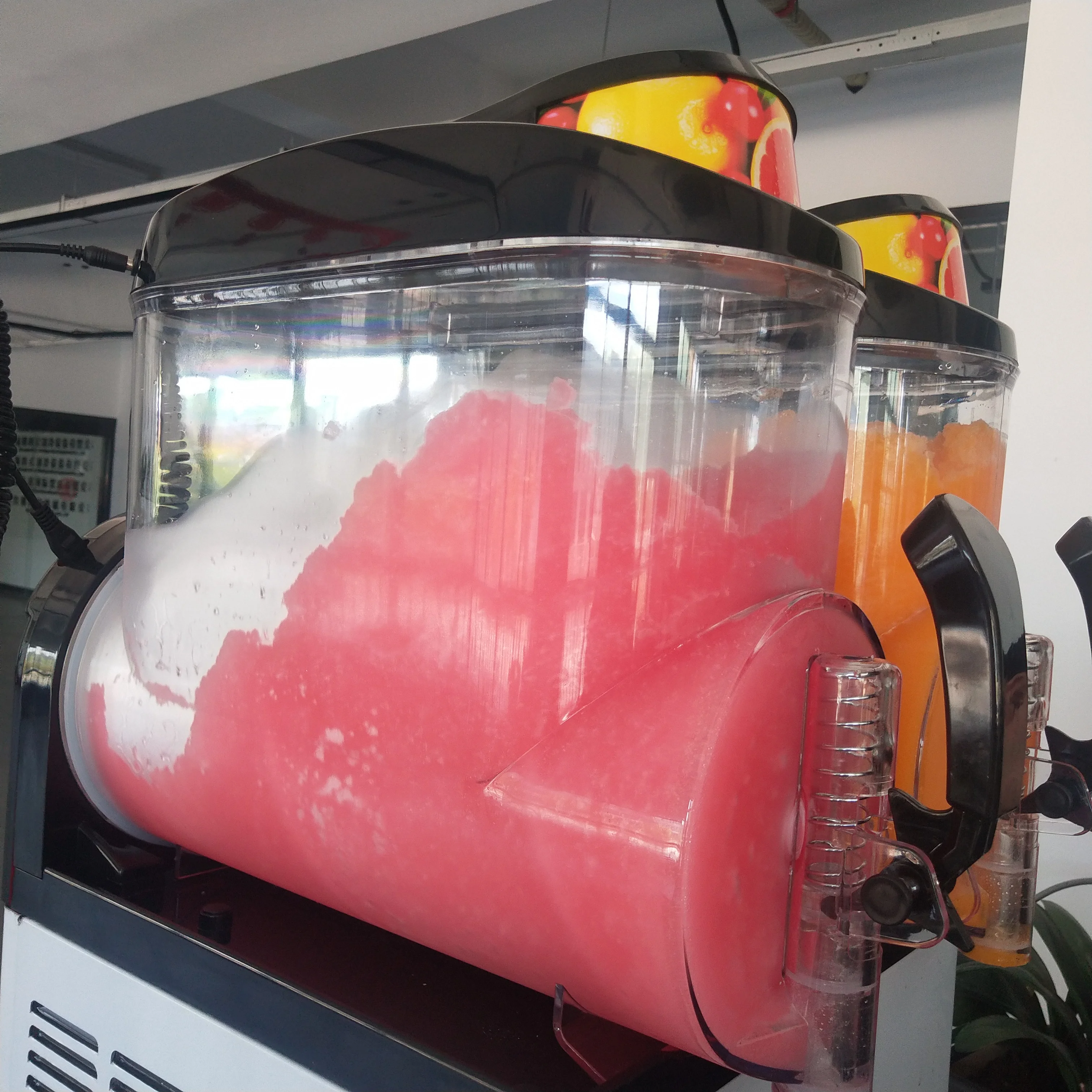 Китайский поставщик низкая цена 2 бака большая емкость коммерческая машина для Замороженных Напитков