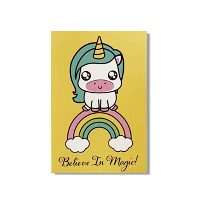 Милые поздравительные открытки с милым мультяшным дизайном на заказ подарочные животными день рождения для детей