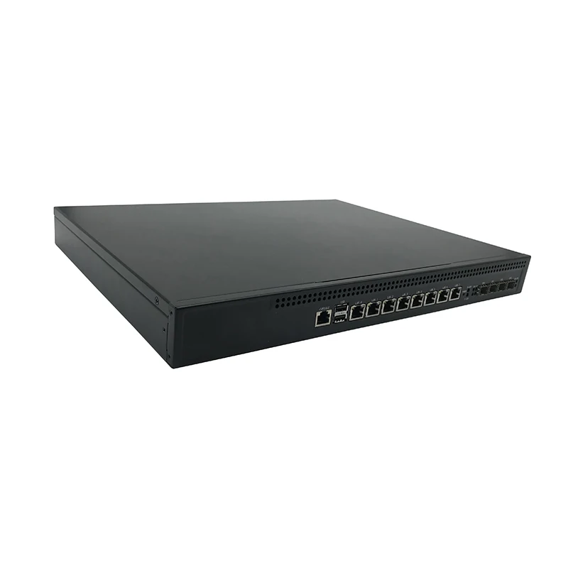 1U Rackmount Network Appliance with Skylake/Kaby Lake/Coffee Lake 6th/7th/8th Gen Core i3/i5/i7 processors, 8 x RJ45 LAN