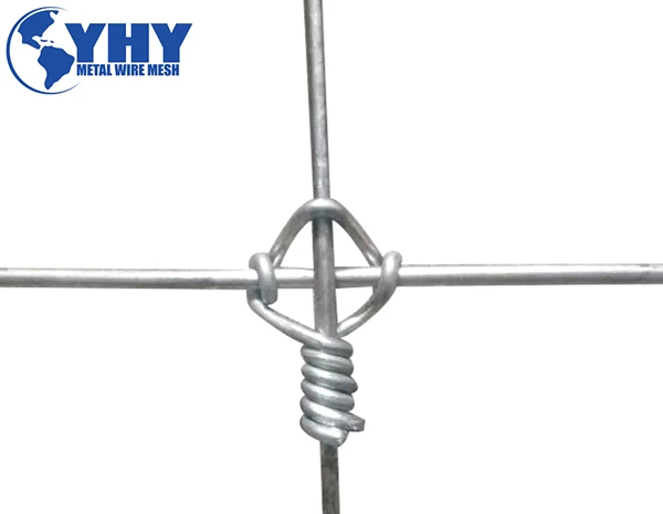 Electro galvanized 30 cm vertical distance Deer Farm Fencing Tight lock fence