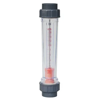 Пластиковый расходомер воды с концевым