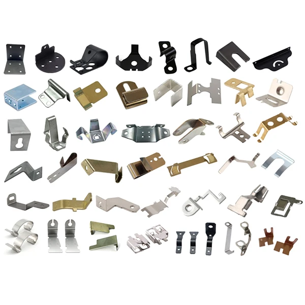 Small Hardware Stamping Parts Auto Electrical Metal Stamping  part Retainer Clip hardware manufacturers china