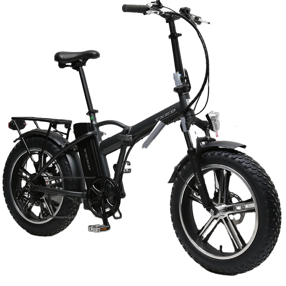 20 Inch Popular Tire Fat Folding Electric Bike Electric Fat Bike Kit