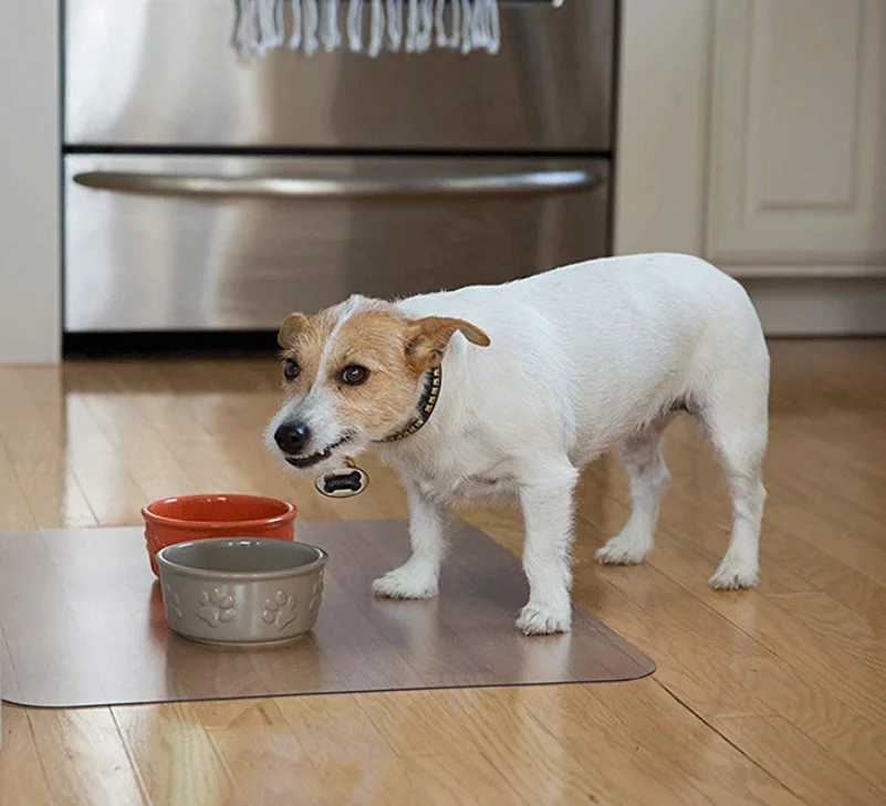Fuxing Office Rectangular Clear PVC Clear Office Pvc Desk Chair Mat