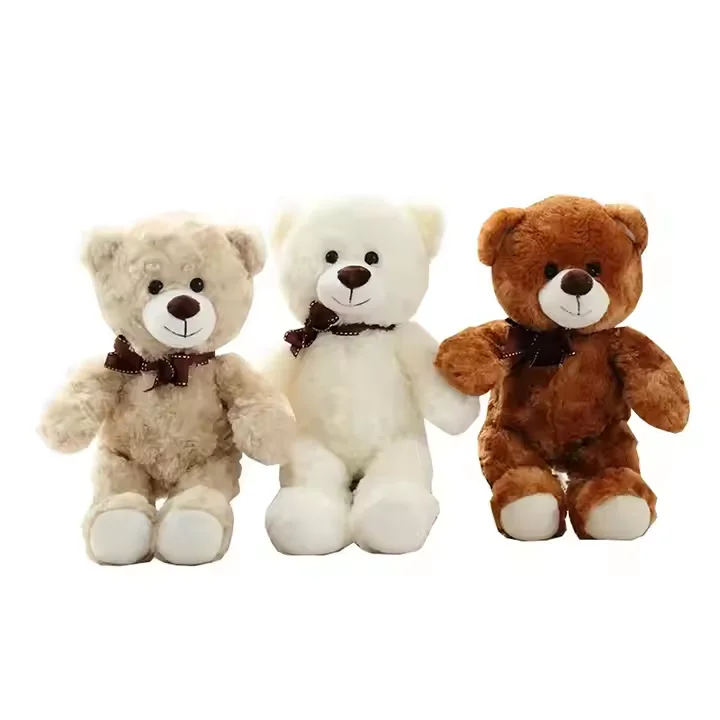 New Arrive Custom Logo Christmas Gifts Baby Soft Toys Teddy Bear Toy Anime Plush Toy 12' Teddy Bear