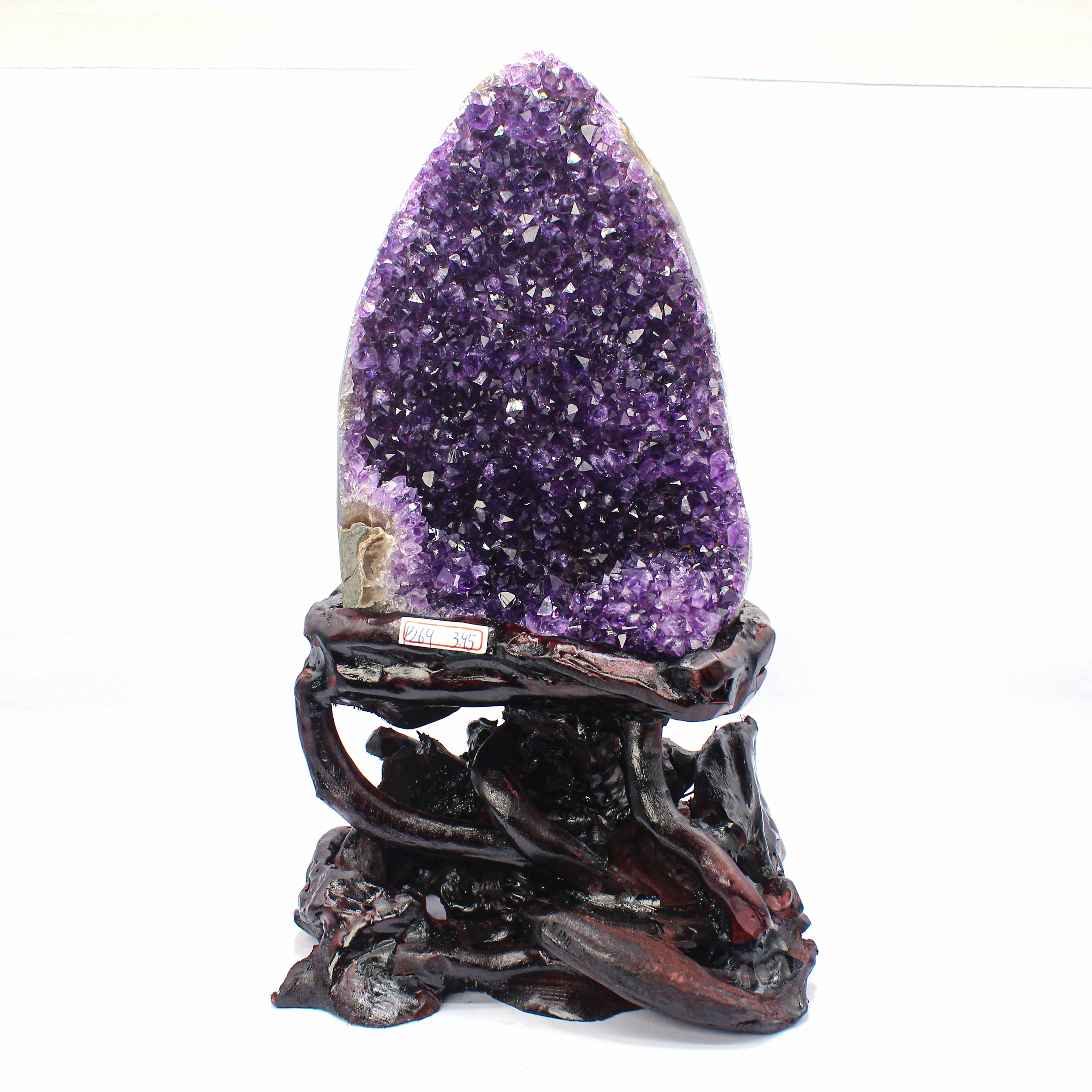 Muelson Wholesale Natural Crystals Amethyst Geode Lucky Large Amethyst Cluster Feng Shui Furnishing Articles