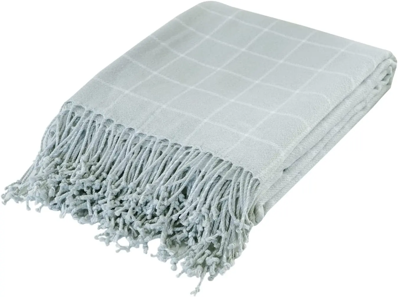 manufacturer directly supply hot warm soft popular plaid winter acrylic knit blanket