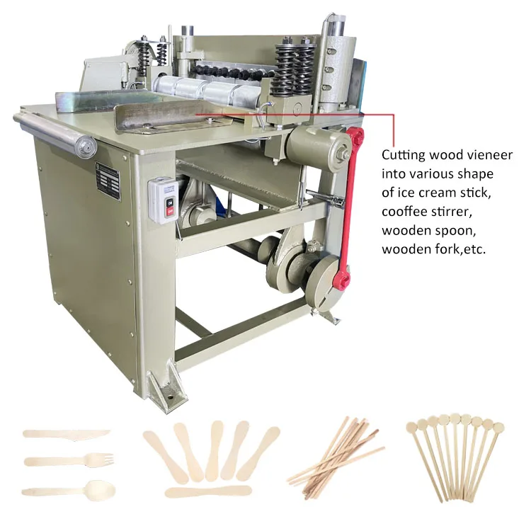 automatic wooden spatula making machine for medical treatment