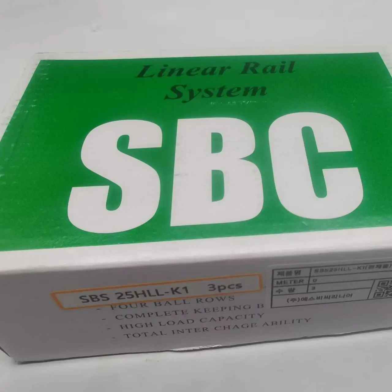 Original Imported SBC Rail Slider SBS45SL-C-K1
