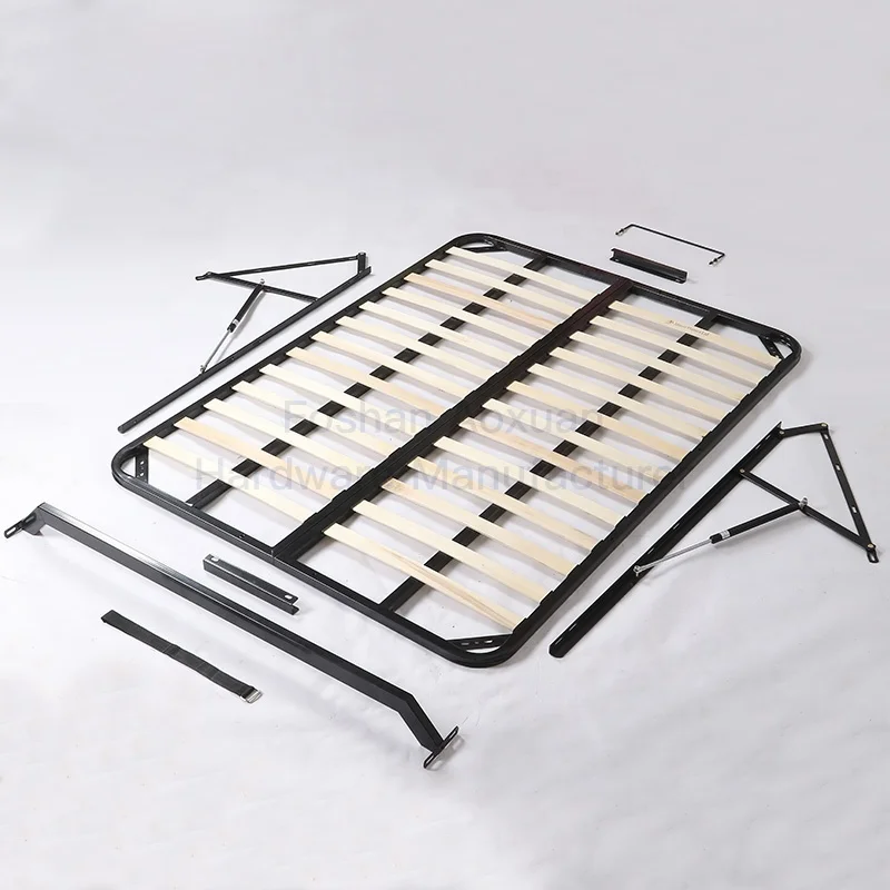 По индивидуальному заказу плоский рейки складная металлическая платформа каркас кровати