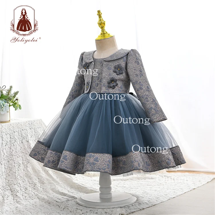 Yoliyolei Summer Baby Girls Princess Sleeveless Falda sin tirantes Flower Dresses Toddler Girls Cotton Floral Dress